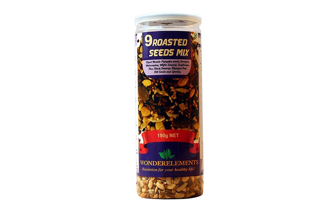 Wonderelements 9 Roasted Seeds Mix    Jar  150 grams